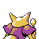 Kadabra - Silver (Back View (Shiny))