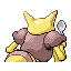 Kadabra - Emerald (Back View (Shiny))