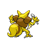 Kadabra - Black White (Back View)