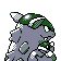 Kangaskhan - Silver (Back View (Shiny))