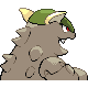 Kangaskhan - Platinum (Back View (Shiny))
