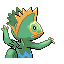 Kecleon - Emerald (Back View (Shiny))