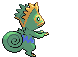 Kecleon - Black 2 White 2 Black White Animated (Back View (Shiny))