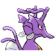 Kingdra - HeartGold SoulSilver (Back View (Shiny))