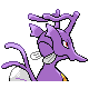 Kingdra - Platinum (Back View (Shiny))