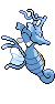 Kingdra - Black 2 White 2 Black White Animated (Back View)