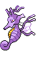 Kingdra - Black 2 White 2 Black White Animated (Shiny)