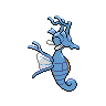 Kingdra - Black White (Back View)