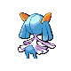 Kirlia - Diamond Pearl (Back View (Shiny))