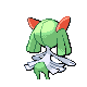 Kirlia - HeartGold SoulSilver (Back View)