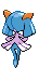 Kirlia - Black 2 White 2 Black White Animated (Back View (Shiny))