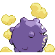 Koffing - HeartGold SoulSilver (Back View)