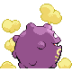 Koffing - Platinum (Back View)
