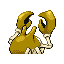 Krabby - FireRed LeafGreen (Back View (Shiny))