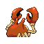 Krabby - FireRed LeafGreen (Back View)