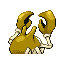 Krabby - Ruby Sapphire (Back View (Shiny))