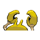 Krabby - HeartGold SoulSilver (Back View (Shiny))