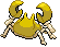 Krabby - Black 2 White 2 Black White Animated (Back View (Shiny))