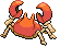 Krabby - Black 2 White 2 Black White Animated (Back View)