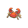 Krabby - Black White (Back View)