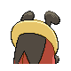 Kricketot - HeartGold SoulSilver (Back View)
