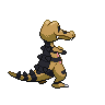 Krokorok - Black White (Back View)