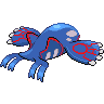 Kyogre - Black White (Back View)