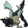 Kyurem - Black 2 White 2 (Back View)