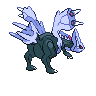 Kyurem - Black White (Back View (Shiny))