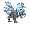 Kyurem - Black White (Back View)
