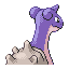 Lapras - Emerald (Back View (Shiny))
