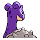 Lapras - Diamond Pearl (Back View (Shiny))