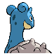 Lapras - Diamond Pearl (Back View)