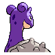 Lapras - HeartGold SoulSilver (Back View (Shiny))