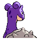 Lapras - Platinum (Back View (Shiny))