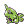 Larvitar - Silver (Shiny)