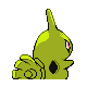 Larvitar - Platinum (Back View (Shiny))