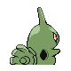 Larvitar - Platinum (Back View)
