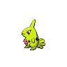 Larvitar - Black White (Shiny)