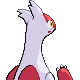 Latias - HeartGold SoulSilver (Back View)