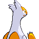 Latias - Platinum (Back View (Shiny))