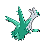 Latios - Black 2 White 2 Black White Animated (Back View (Shiny))