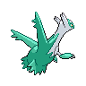 Latios - Black White (Back View (Shiny))