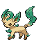 Leafeon - Black 2 White 2 Black White Animated (Normal)