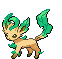 Leafeon - Black 2 White 2 Black White Animated (Shiny)