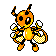 Ledian - Gold (Shiny)
