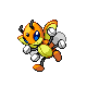 Ledian - Diamond Pearl (Shiny)