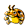 Ledyba - Gold (Shiny)