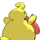 Lickilicky - Platinum (Back View (Shiny))