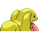 Lickitung - HeartGold SoulSilver (Back View (Shiny))